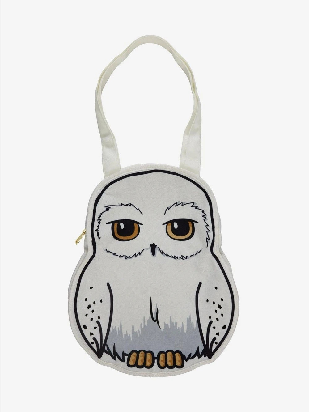Loungefly Harry Potter Hedwig Canvas Tote Bag White & Gray
